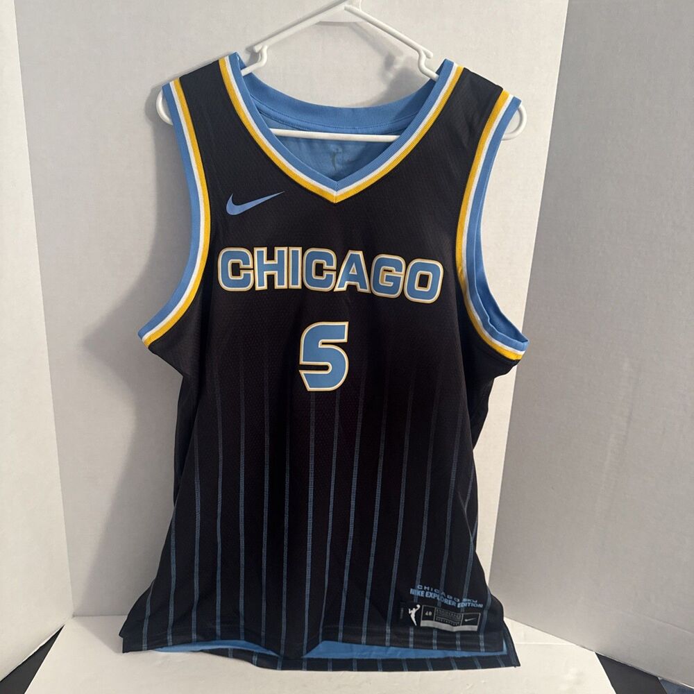 Chicago Sky Angel Reese #5 Nike Explorer Edition Jersey WNBA Women’s Large NWT